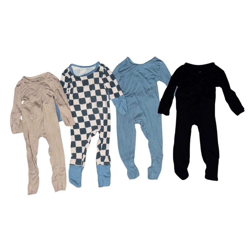 Simple Seed Baby Day to Night Romper Bundle 0-3 m
